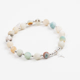 Bracelet - Pierre - Amazonite - Argent - MAYA