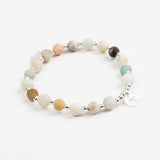 Bracelet - Pierre - Amazonite - Argent - MAYA