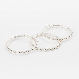 Bague - Anneau - Petite boule - Argent - FLORA
