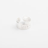 Bague - Gravure - Plaqué argent - ROXY