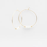 Boucles d'oreilles - Créole - Cristal - Plaqué or - INCONTOURNABLE