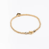 Bracelet - Perle - Cristaux - Doré - Plaqué or - INCONTOURNABLE