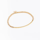Bracelet - Perle - Simplicité - Plaqué or - INCONTOURNABLE
