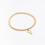 Bracelet - Perle - Pampille - Plaqué or - INCONTOURNABLE