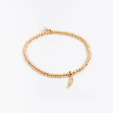 Bracelet - Perle - Pampille - Plaqué or - INCONTOURNABLE