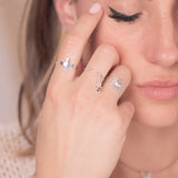 Bague - Pierre naturelle - Pierre de Lune - Argent - SIA