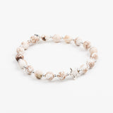 Bracelet - Pierre - Magnésite - Argent - MAYA