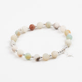 Bracelet - Pierre - Amazonite - Argent - MAYA