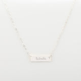 Collier Chaine Trombone - Plaque Recto Verso - QUI-SUIS-JE