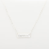 Collier Chaine Trombone - Plaque Recto Verso - QUI-SUIS-JE