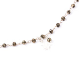Collier - Chaîne douceur - Étoile du nord - Pyrite - Argent - ESSENTIELS
