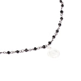 Collier - Finesse - Cesar - Onyx - Argent - ESSENTIELS