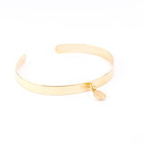 Bracelet - Jonc - Nacre - Breloque - Plaqué or - CHLOÉ