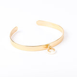 Bracelet - Jonc - Nacre - Breloque - Plaqué or - CHLOÉ