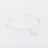 Bracelet - Jonc - Breloque - Plaqué argent - CHLOÉ
