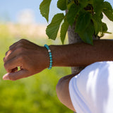 Bracelet homme - Magnésite - Argent - KANOPUS