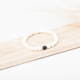 Bracelet homme - Onyx - Magnésite - Argent - MEROPE