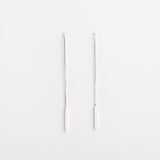 Boucles - Chainette - Barre - Argent - INAYA
