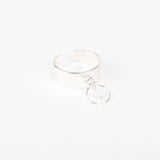 Bague - Pierre de lune - Plaqué argent - LOLA