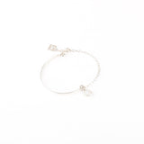 Bracelet - Demi jonc - Pierre de Lune - Argent - NINA