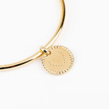 Bracelet - Jonc - Pampille - Plaqué or - ENOLA