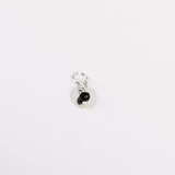Charm - Disque et pierre - Argent - INTERCHANGEABLE
