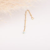 Charm - Chaine et pierre - Plaqué Or - INTERCHANGEABLE