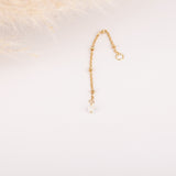 Charm - Chaine et pierre - Plaqué Or - INTERCHANGEABLE