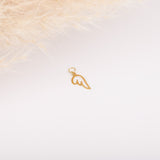 Charm - Pampille - Plaqué or - INTERCHANGEABLE