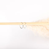 Boucles d'oreilles - Interchangeable - 20 mm - Argent - JUNE