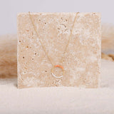 Collier - Chaine fine - Pendentif - Acier inoxydable - GIULIA