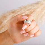 Bague - Anneau - Argent - INAYA
