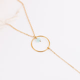 Sautoir - Chaine - Amazonite - Acier inoxydable - MAORA