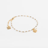 Bracelet - Finesse - Cesar - Pyrite dorée - Plaqué or - ESSENTIELS