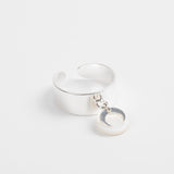 Bague - Nacre - Pampille - Petite - Plaqué argent - CHLOÉ