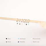 Boucles d'oreilles - Interchangeable - 20 mm - Argent - JUNE