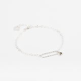 Bracelet - Maillon diamanté - Pyrite - Argent - LILY