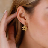 Boucles d'oreilles - Acier inoxydable - FLORA