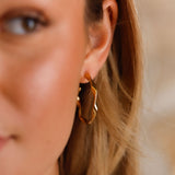 Boucles d'oreilles - Créoles - Acier inoxydable - CELESTE