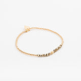 Bracelet - Perle - Cristaux - Doré - Plaqué or - SUBTIL