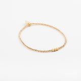 Bracelet - Perle - Simple - Plaqué or - SUBTIL