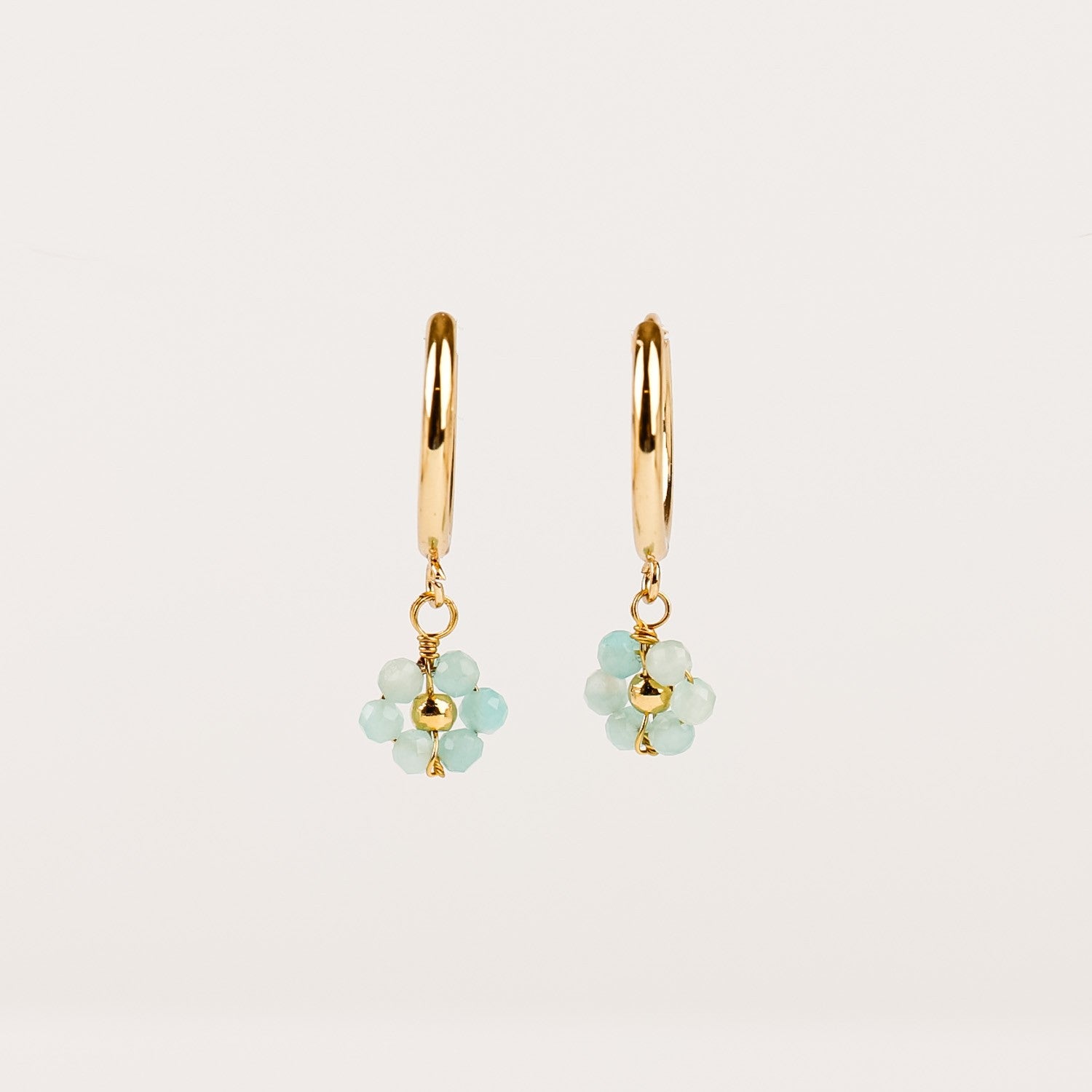 Boucles d'oreilles - Acier inoxydable - Fleur - CHARLYNE