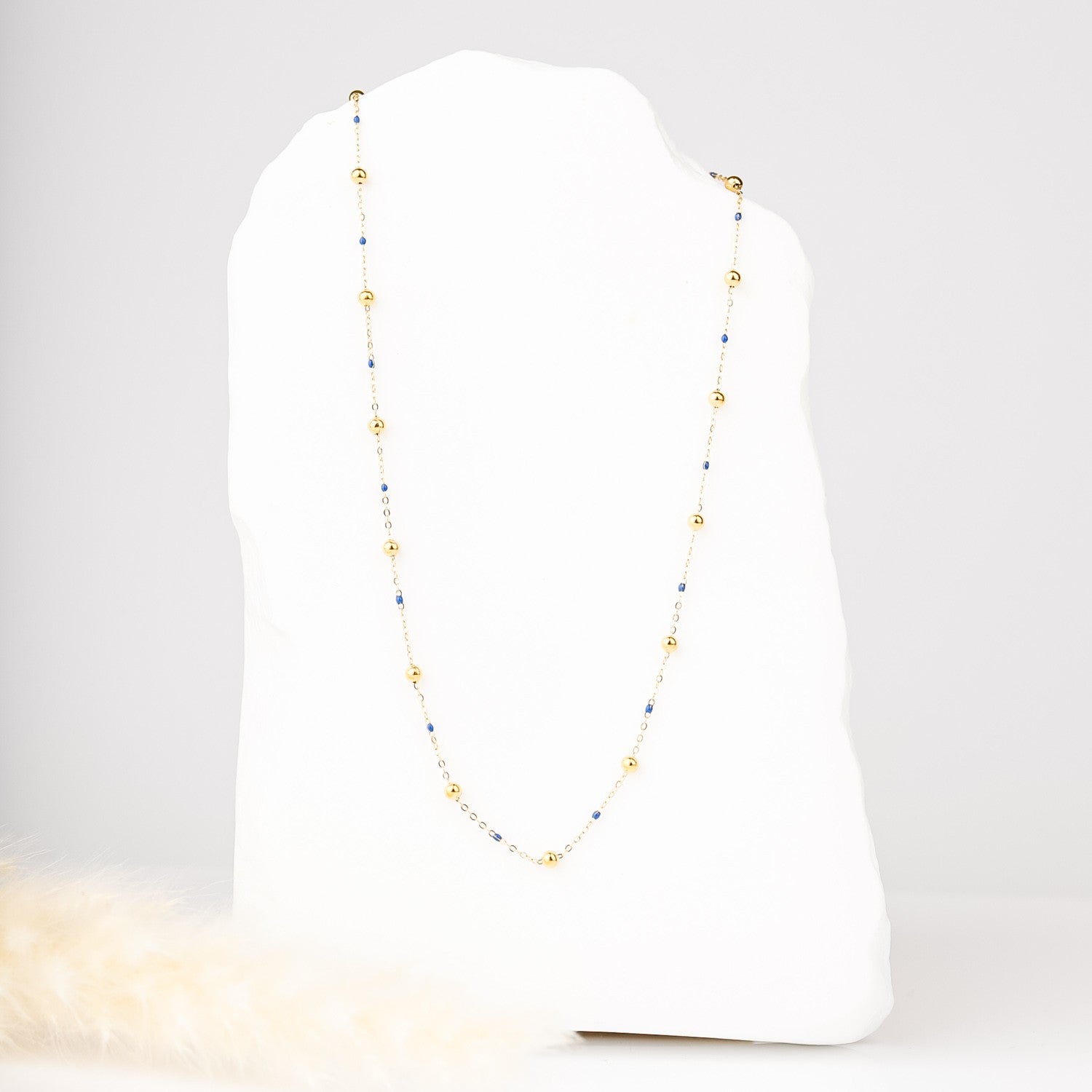 Collier - Chaîne boule - Couleur - Acier inoxydable - LOLITA