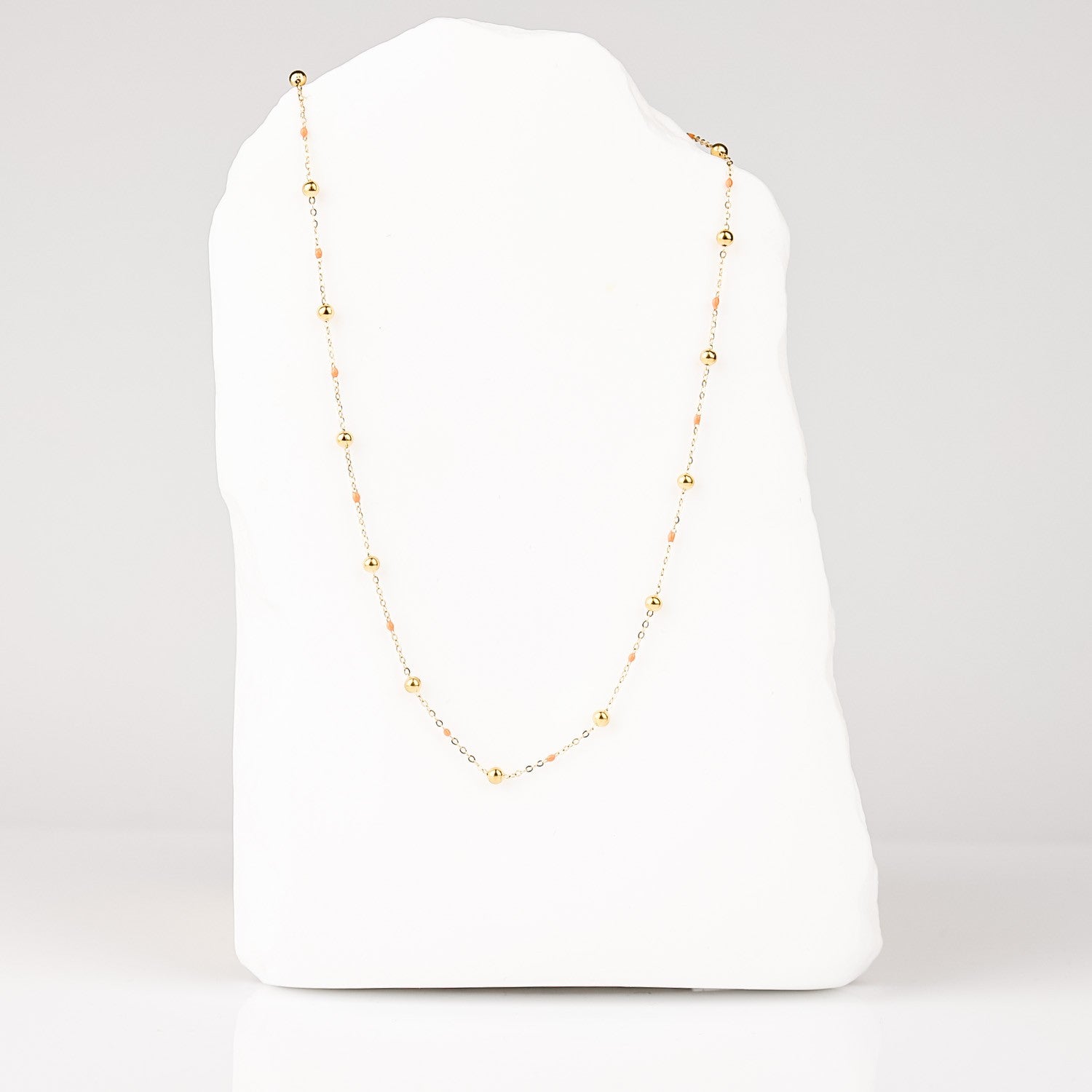 Collier - Chaîne boule - Couleur - Acier inoxydable - LOLITA