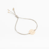 Bracelet - Cordon kaki - Argent - OSMOSE