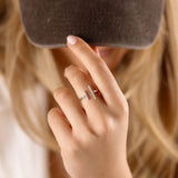 bague en argent 925 réglable pour femme 