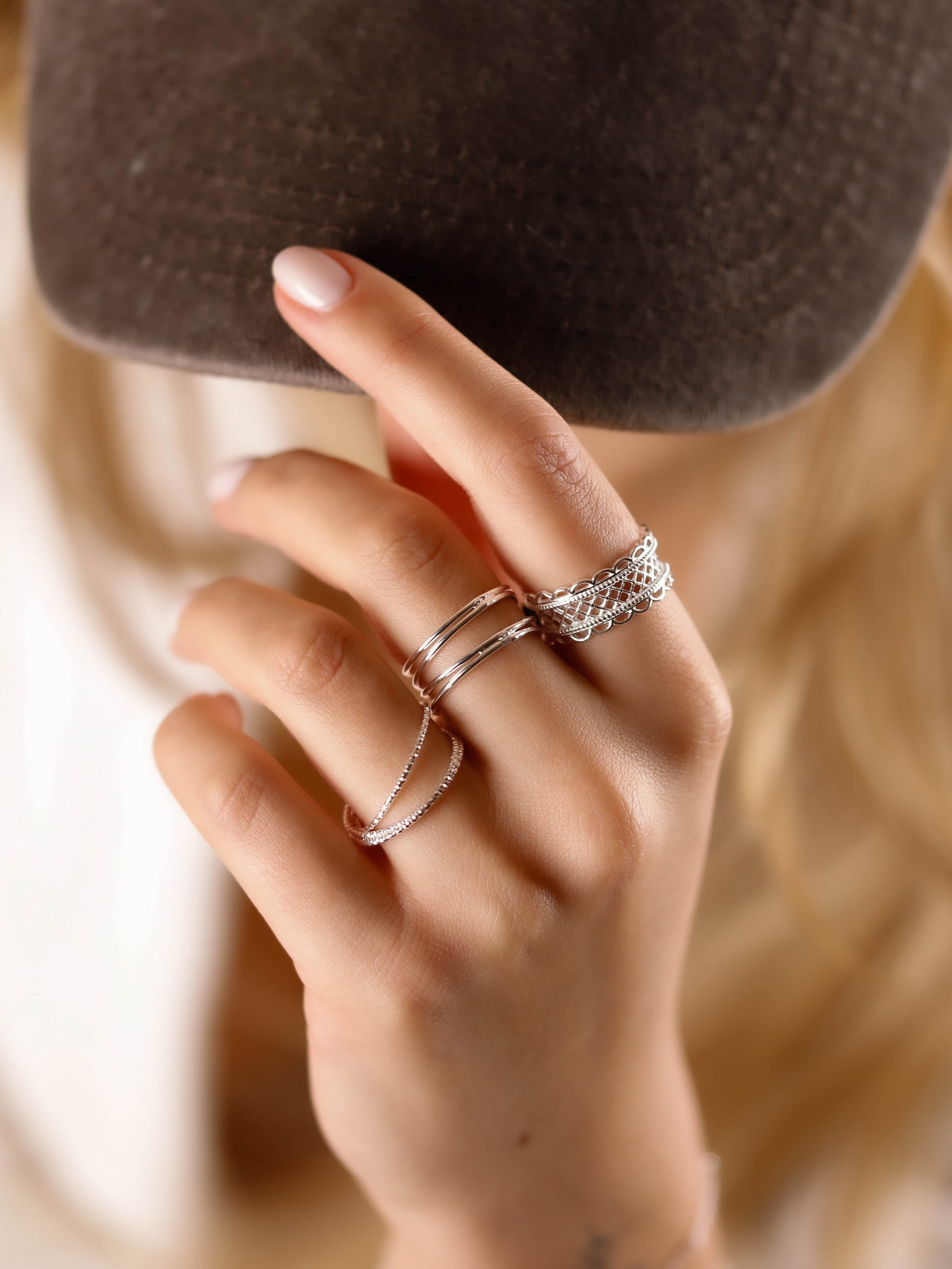 bague en argent 925 pour femme