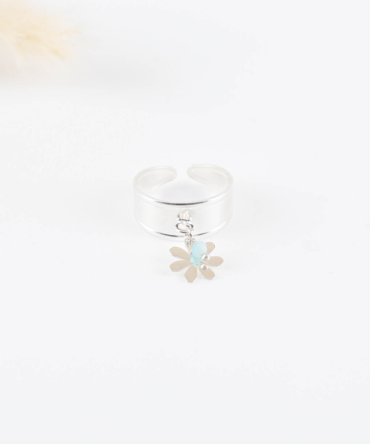 bague breloque en argent 925 pour femme 