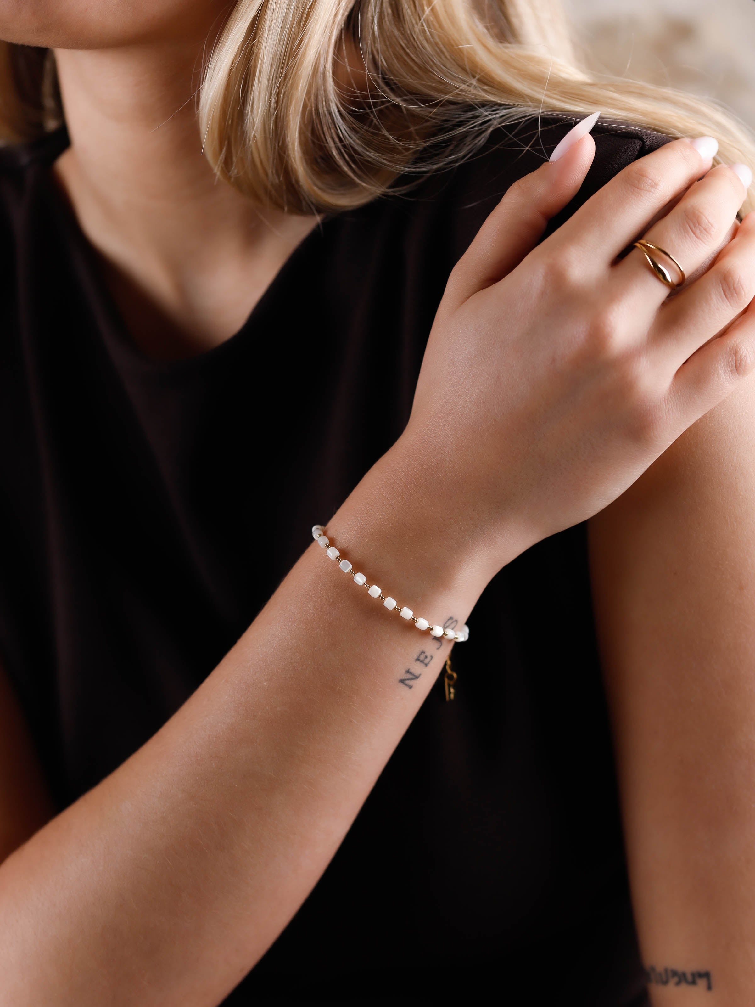 bague en acier inoxydable réglable pour femme 