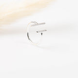 bague en argent 925 réglable pour femme 
